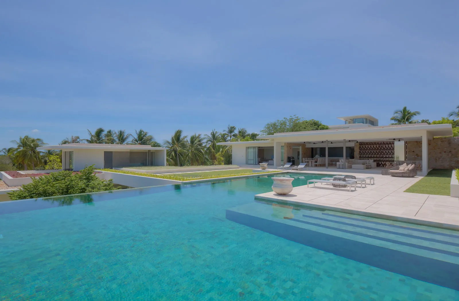 Newly listed luxury villa with pool and ocean aspect, Koh Samui