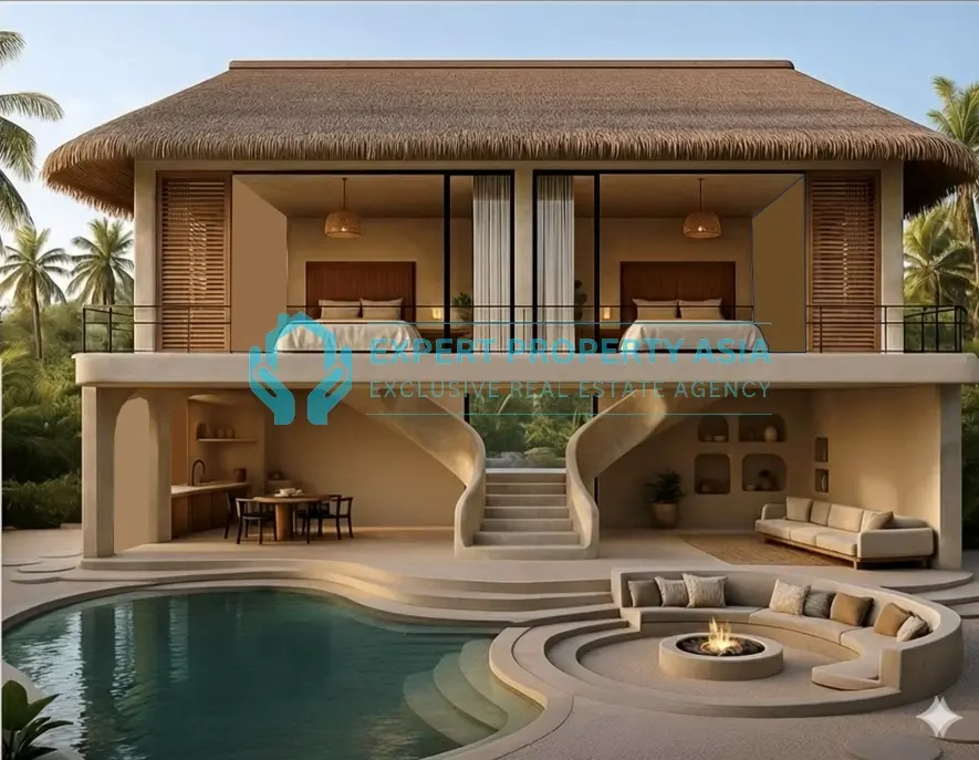 Panoramic Sea-View Villa- Maenam, Koh Samui