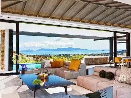 Four-Bedroom Sea-View Villa in Bophut Hill, Koh Samui