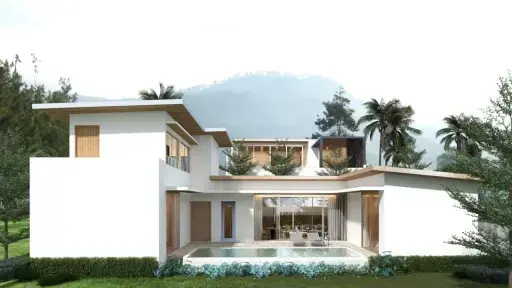 Four-Bedroom Panoramic Sea-View Villa- Bangrak, Koh Samui