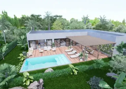 Three-Bedroom Infinity-Pool Villa- Bophut, Koh Samui