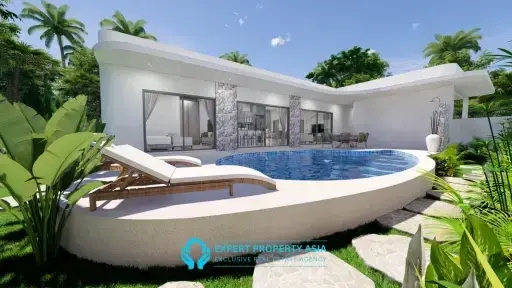 Three-Bedroom Panoramic Sea-View Villa- Bophut, Koh Samui