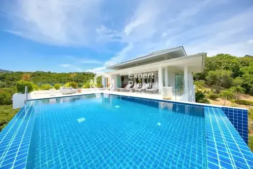 Five-Bedroom Sea View Villa with Infinity Pool in Lipa Noi, Koh Samui