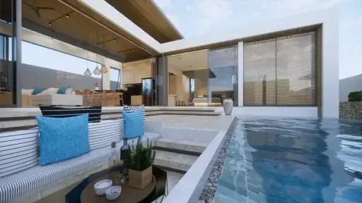 Modern Two-Bedroom Pool Villa, Maenam Hillside, Koh Samui