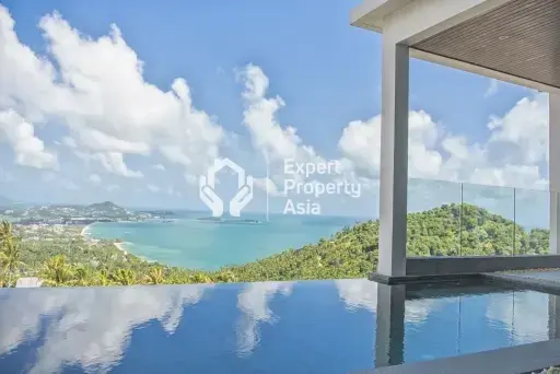 Lamai Sea-View Retreat: Two-Bedroom Infinity Pool Villa, Koh Samui