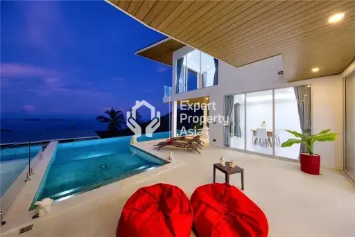 Three-Bedroom Panoramic Sea-View Villa- Chaweng Noi, Koh Samui
