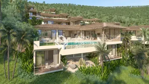 Exclusive Four-Bedroom Sunset-View Villa, Bang Makham, Koh Samui