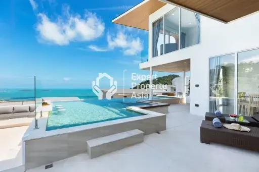 Four-Bedroom Panoramic Sea-View Villa- Chaweng Noi, Koh Samui