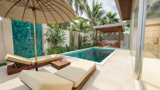Two-Bedroom Pool Villa with Private Sala in Bangrak, Koh Samui