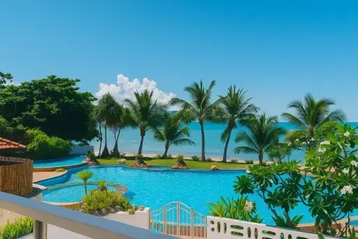Four-Bedroom Panoramic Sea-View Villa- Choeng Mon, Koh Samui