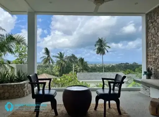 Sea View One-Bedroom Condominium in Chaweng Hills, Koh Samui