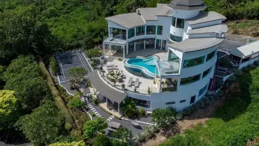 Seven-Bedroom Sea-View Pool Villa, Bang Makham, Koh Samui