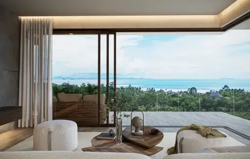 Two-Bedroom Sea-View Apartment, Ang Thong, Koh Samui