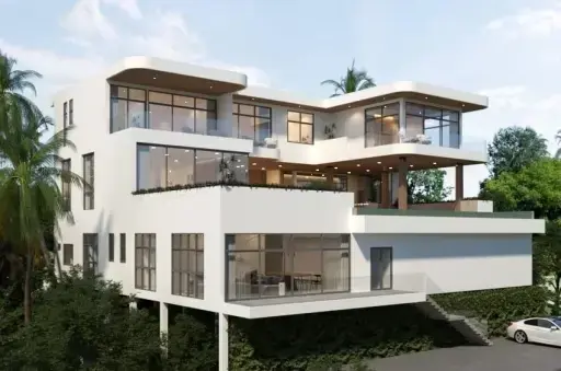 Four-Bedroom Infinity-Pool Villa- Bophut, Koh Samui