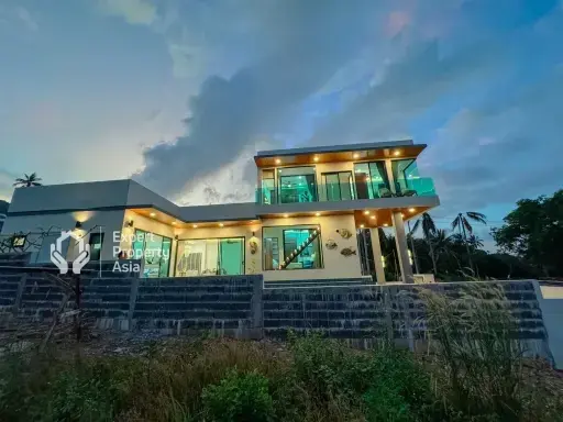 Bang Por Panorama: Four-Bedroom Sea-View Pool Villa, Koh Samui