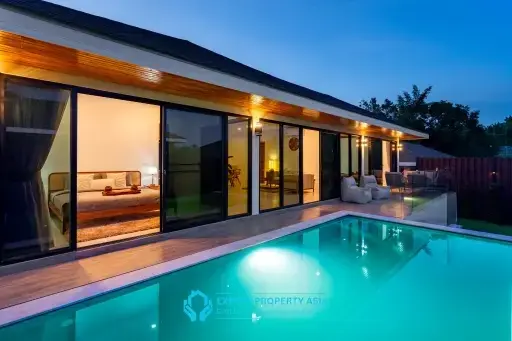 Three-Bedroom Infinity-Pool Villa- Bophut, Koh Samui