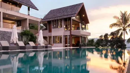 Six-Bedroom Infinity-Pool Villa- Bophut, Koh Samui