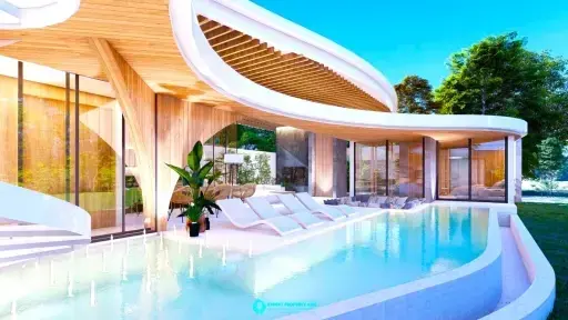 Three-Bedroom Panoramic Sea-View Villa- Laem Set / Sor, Koh Samui