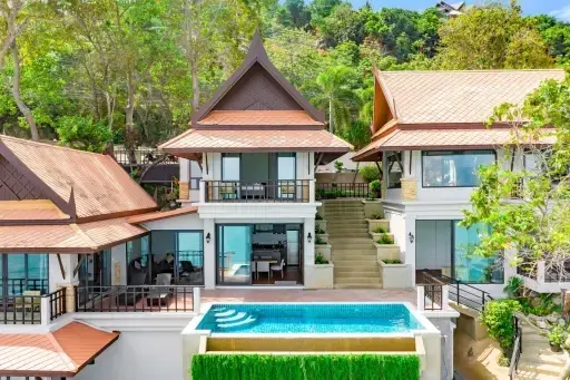 Five-Bedroom Sea-View Pool Villa, Chaweng, Koh Samui